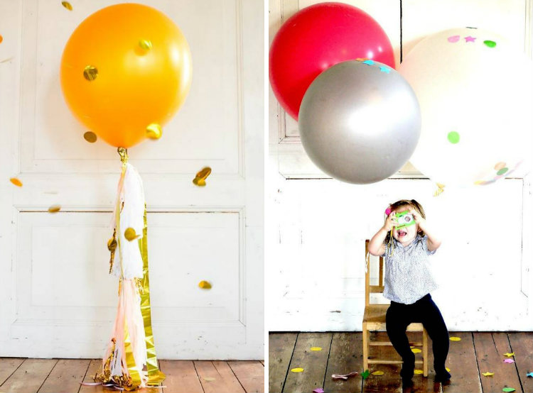 collage grote ballonnen