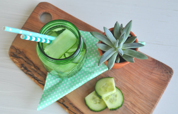 smaakje water komkommer healthy