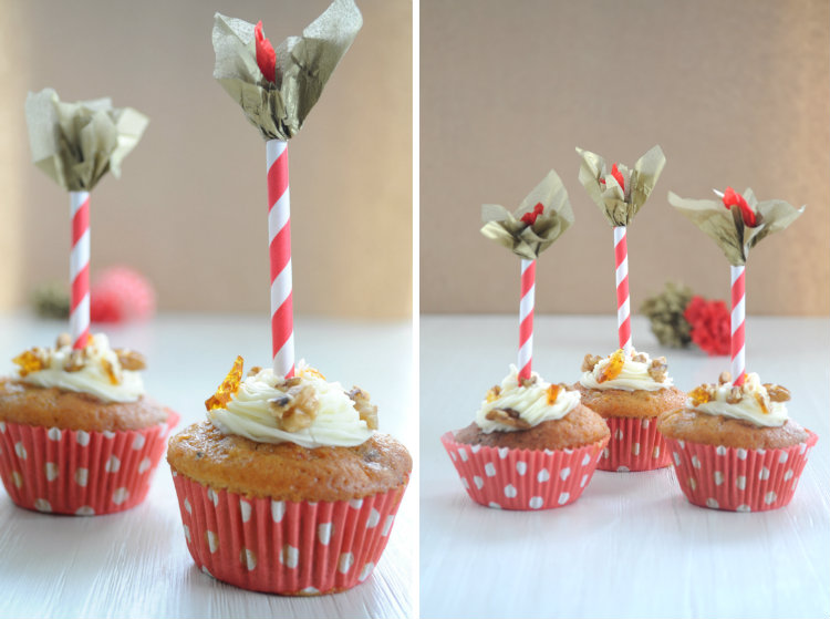 collage cupcake toppers paper straws tissue verjaardagskaarsjes