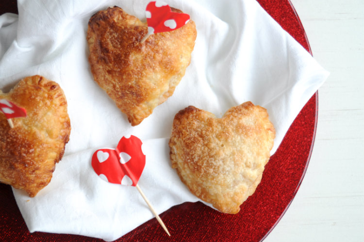 mini-appelflappen hartjes valentijnsdag