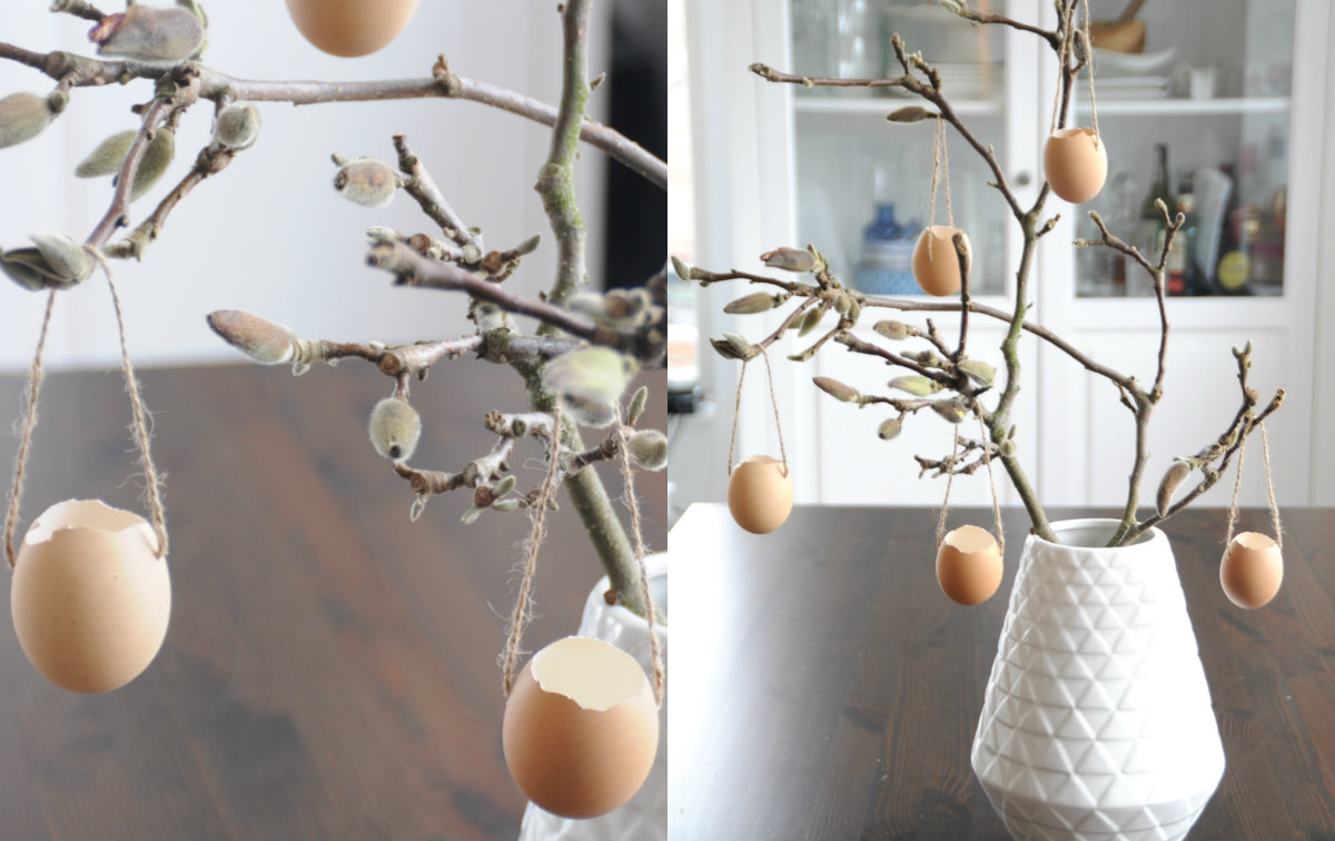 Magnoliatak versieren voor pasen so celebrate!