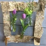 DIY voorjaarsbloemen in een lijstje