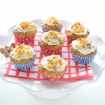 Recept: carrot cupcakes met walnootpraliné