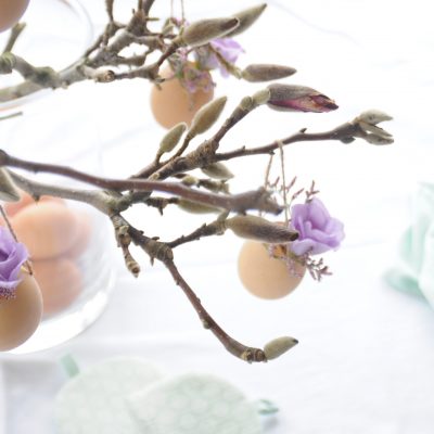 Magnoliatak versieren voor Pasen
