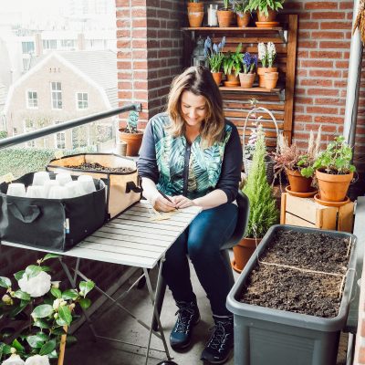 Mijn mini moestuin – nu twee keer zo groot!