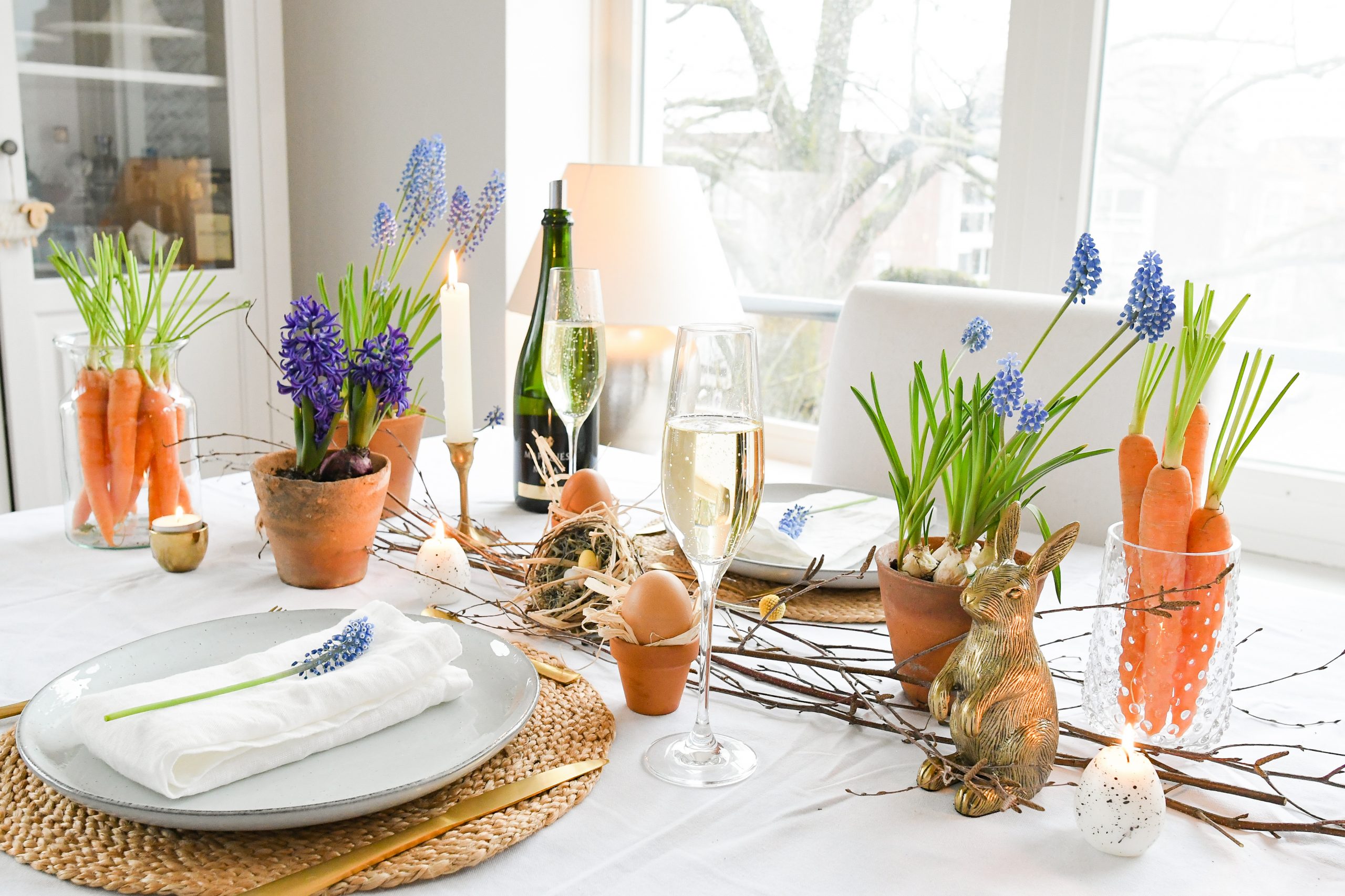 makkelijk te gebruiken afgunst vlotter Paastafel dekken: simpel & natuurlijk - So Celebrate!