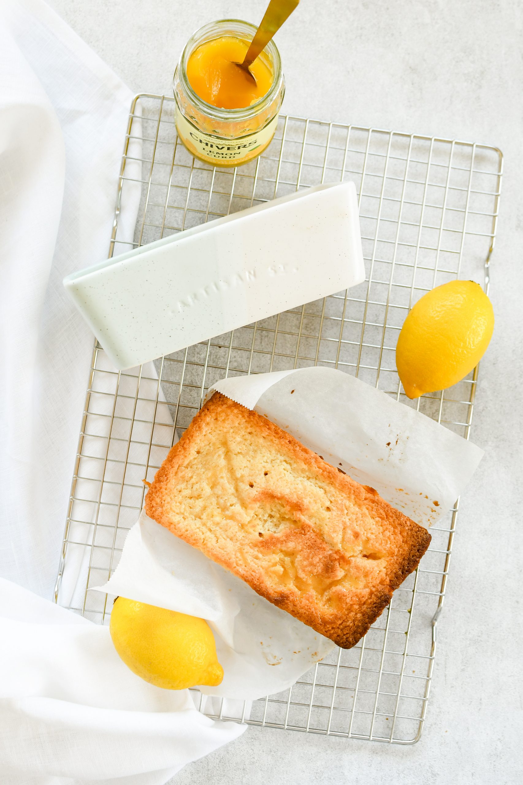 lemon curd cake