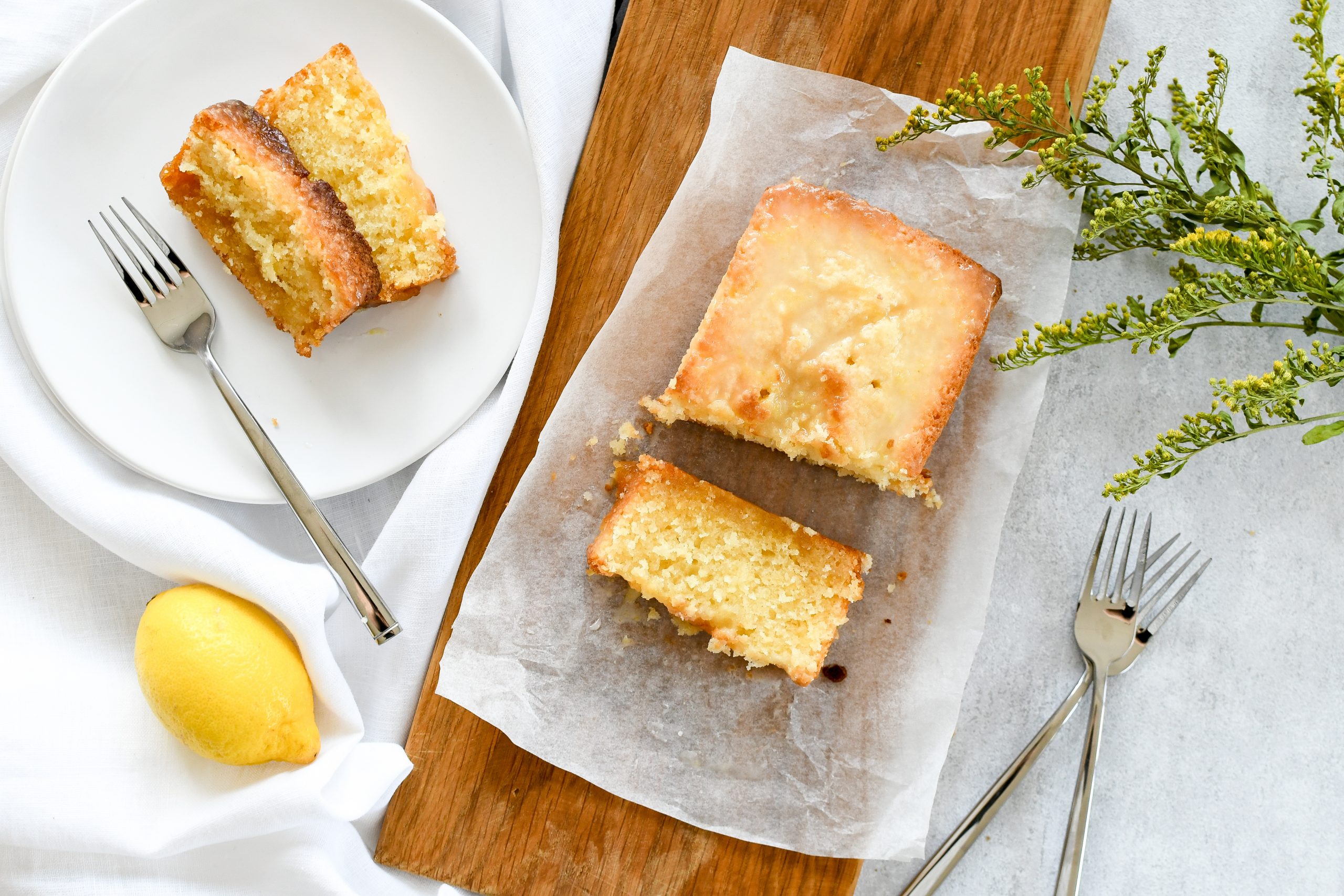 lemon curd cake