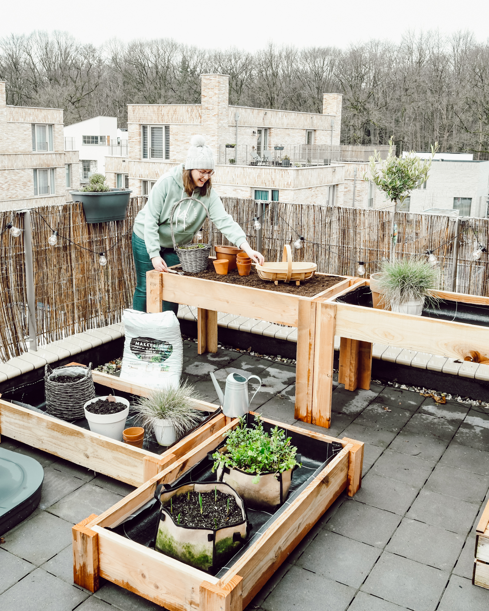 Technologie Garantie Kijkgat Moestuinbak op poten maken (+handige werkbeschrijving) - So Celebrate!