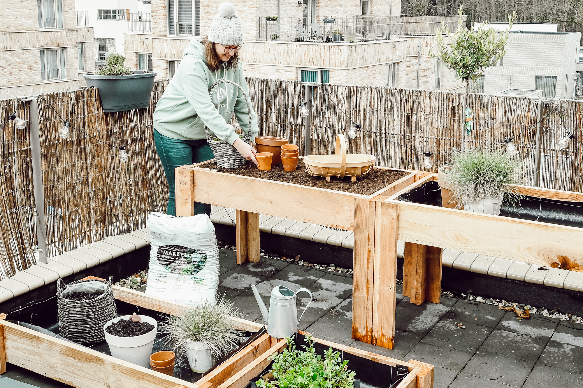 Technologie Garantie Kijkgat Moestuinbak op poten maken (+handige werkbeschrijving) - So Celebrate!