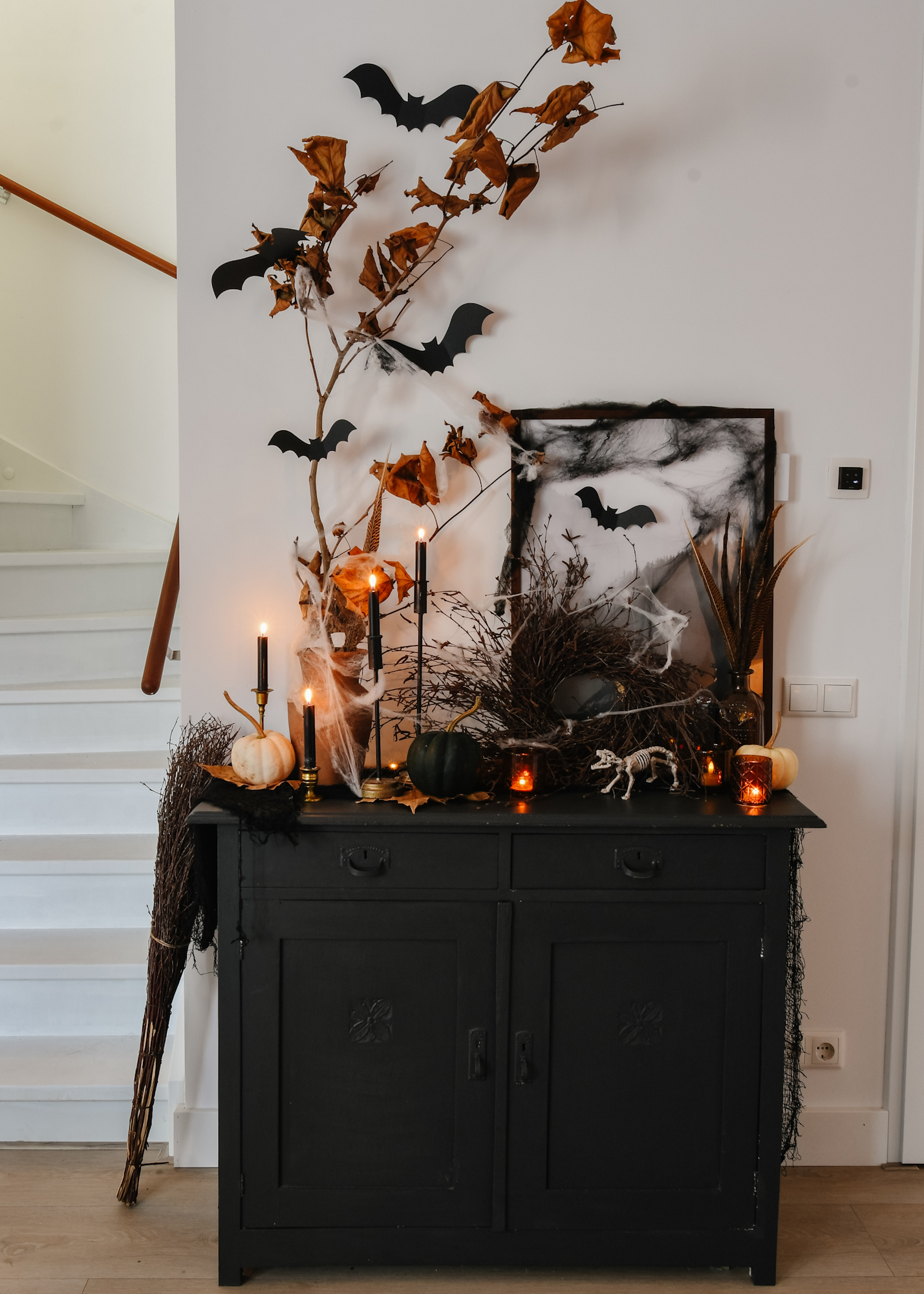 binair tempo onduidelijk Halloween versiering: spooky decoratie op mijn kastje - So Celebrate! -  vier de seizoenen