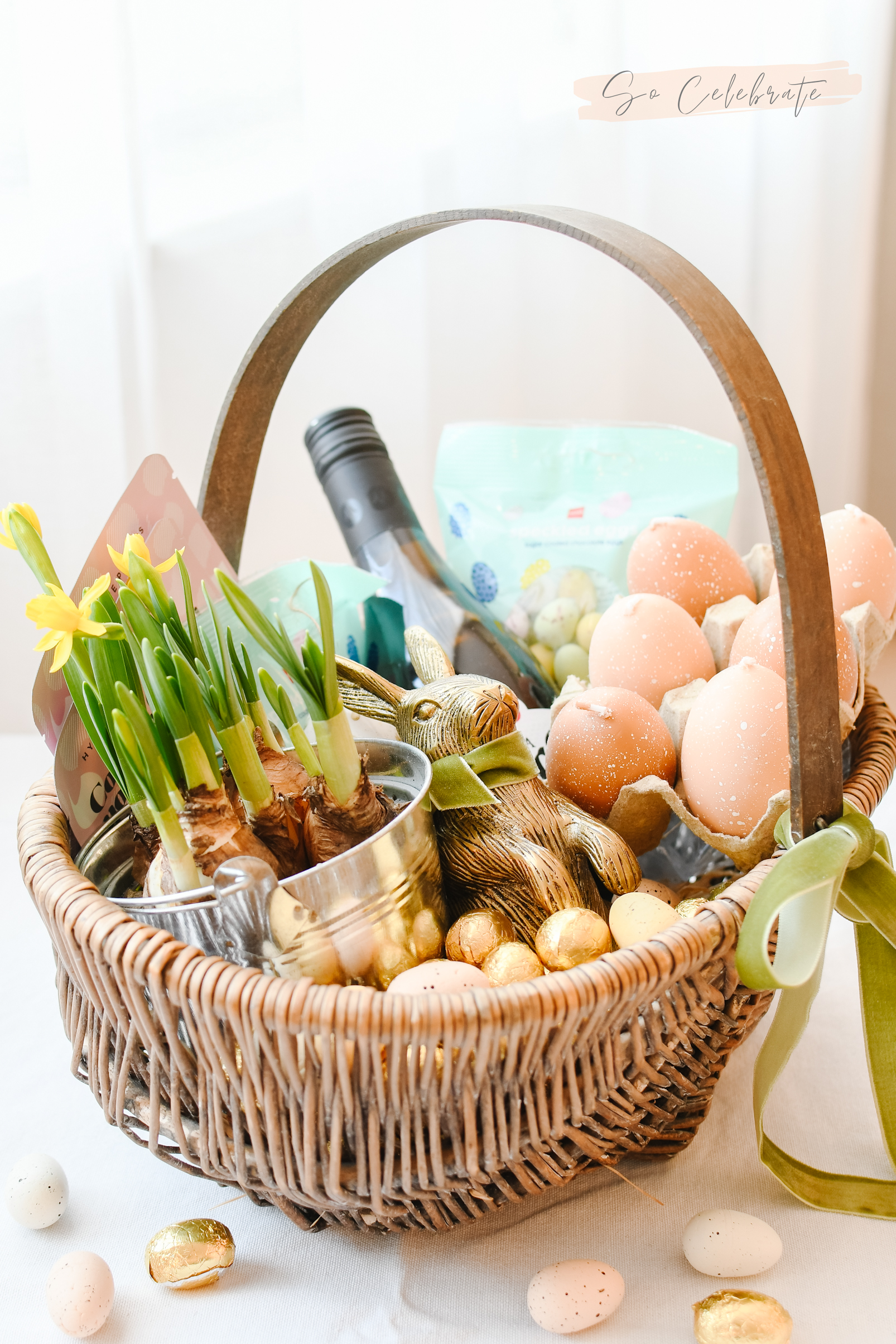 Vruchtbaar verdamping Seminarie Easter baskets! Zo maak je een paasmandje voor volwassenen - So Celebrate!  - vier de seizoenen