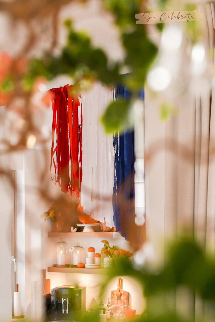 Koningsdag versiering knutselen: vlag van stof