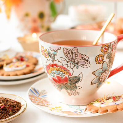 High tea met bloemen-thema | tips & tafeldecoratie