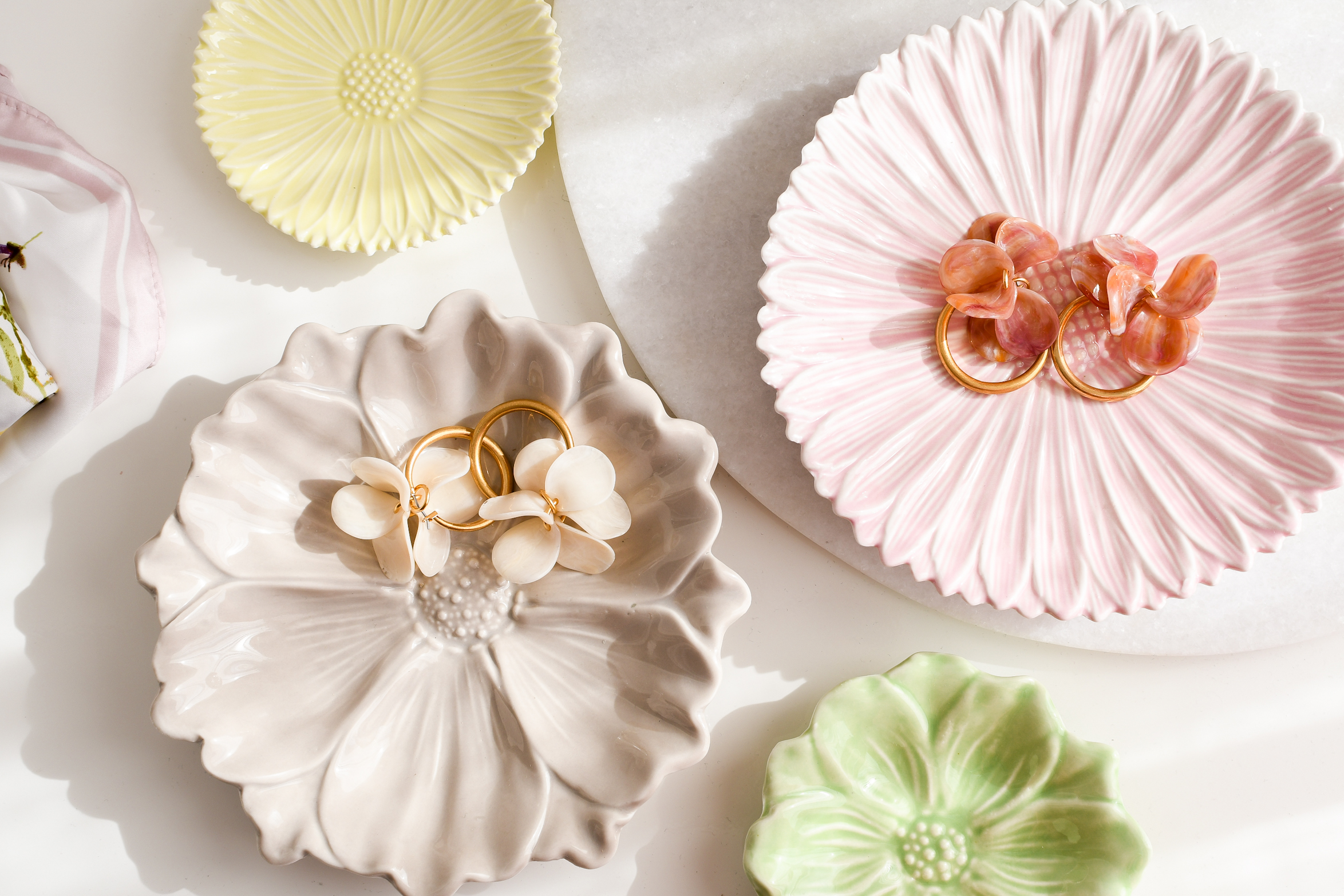 bloemen servies