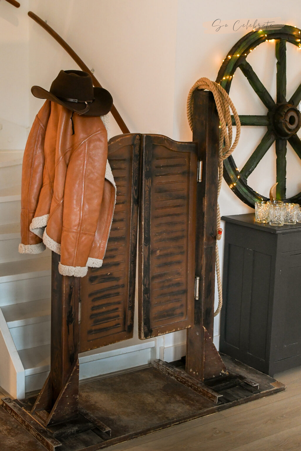 Shabby Saloon Taverne Interieur Fotografie Achtergrond