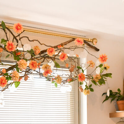Raamdecoratie voor de zomer