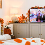 Herfstdecoratie in de slaapkamer
