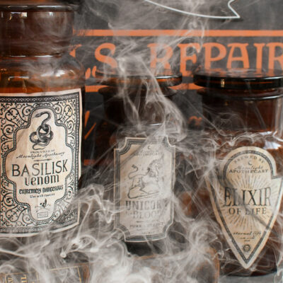 DIY |  Hekserige apothekerspotten voor Halloween