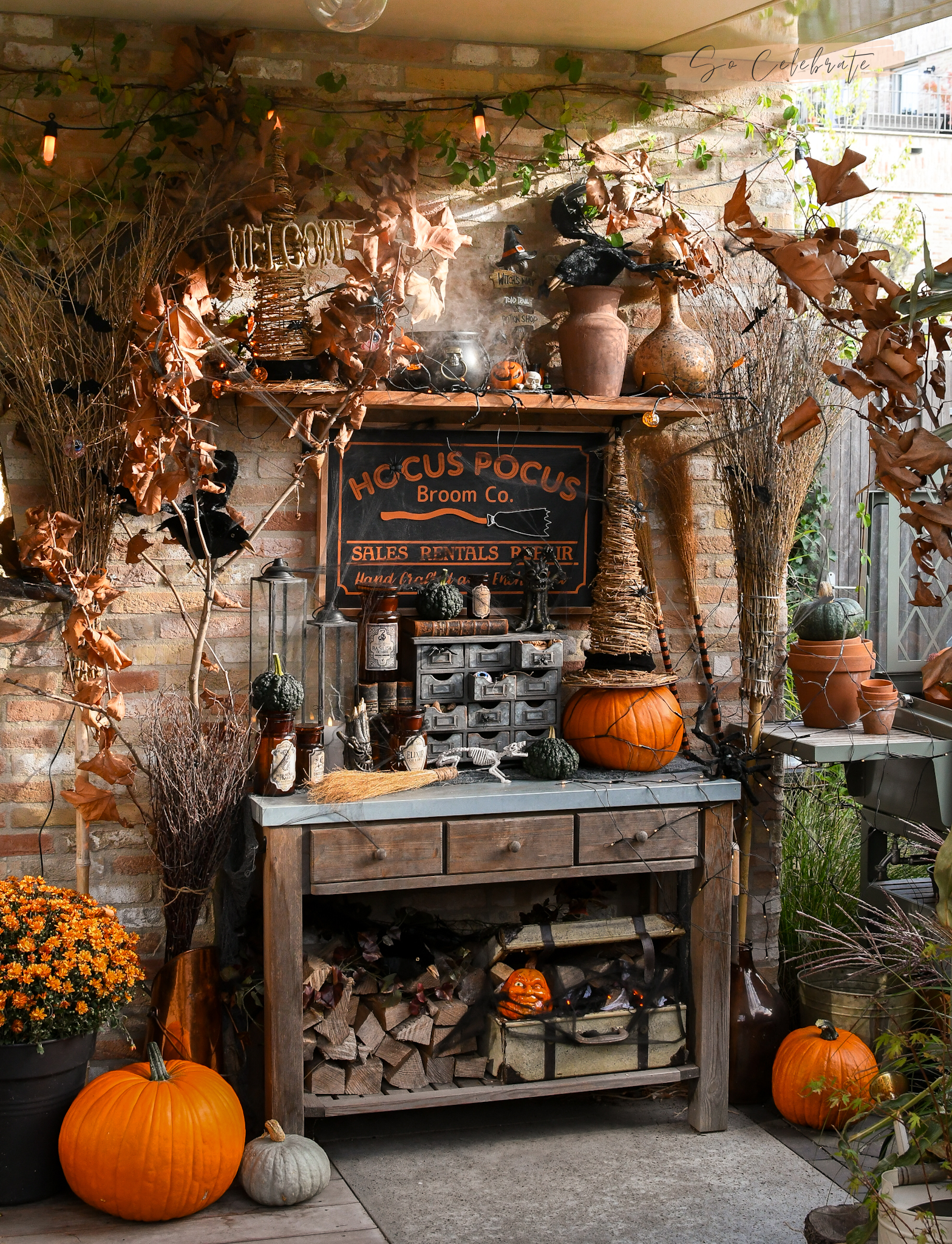 halloween versiering niet te eng