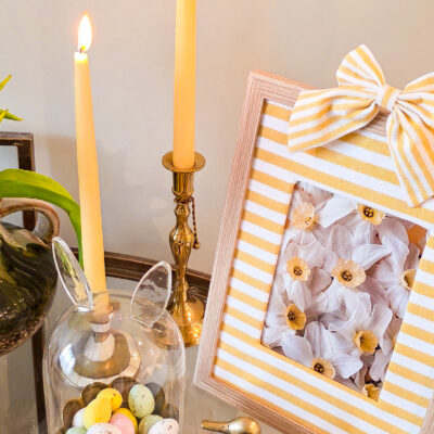 DIY | Fotolijst make-over met (restje) stof