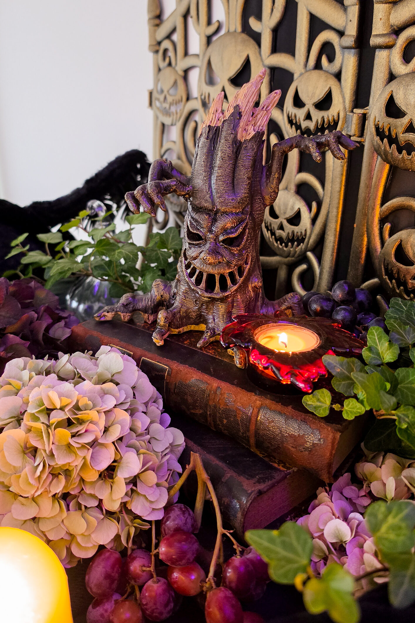 Halloween tafel decoratie